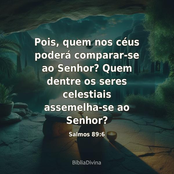 Salmos 89:6