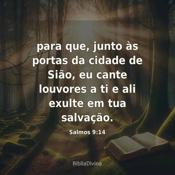 Salmos 9:14