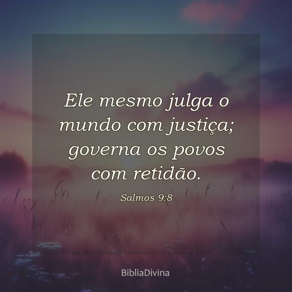 Salmos 9:8