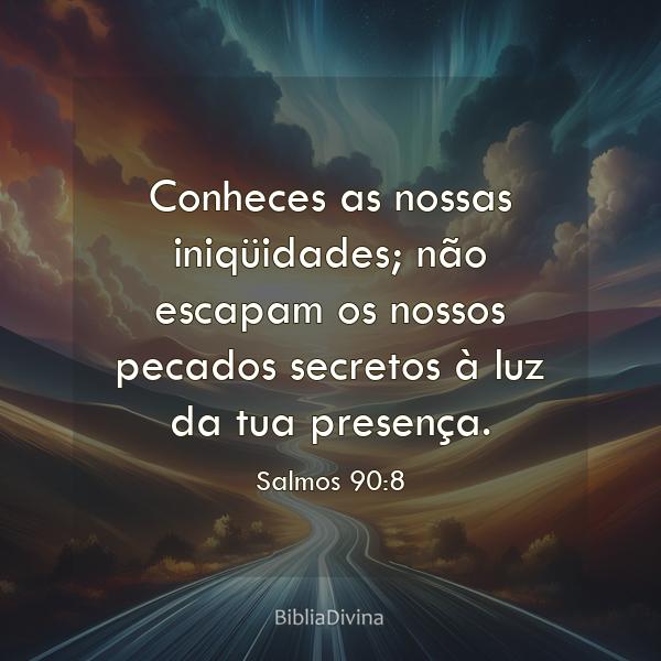 Salmos 90:8