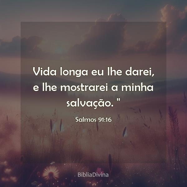 Salmos 91:16