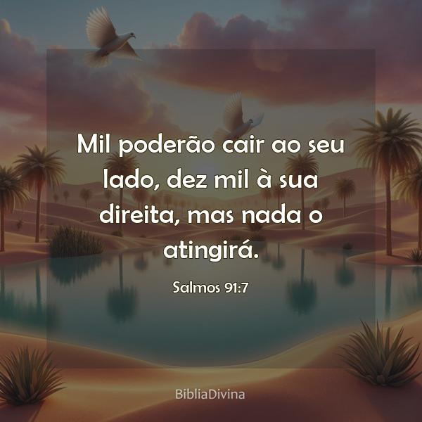 Salmos 91:7