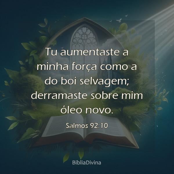 Salmos 92:10