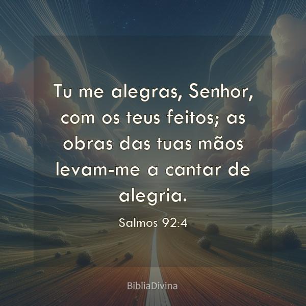 Salmos 92:4