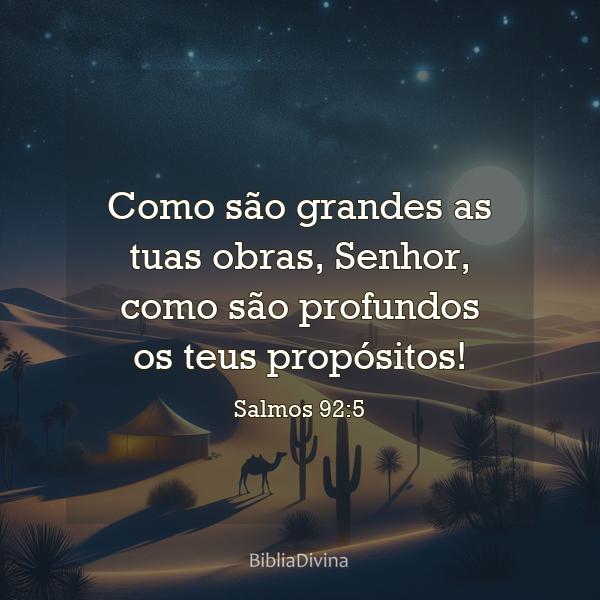 Salmos 92:5