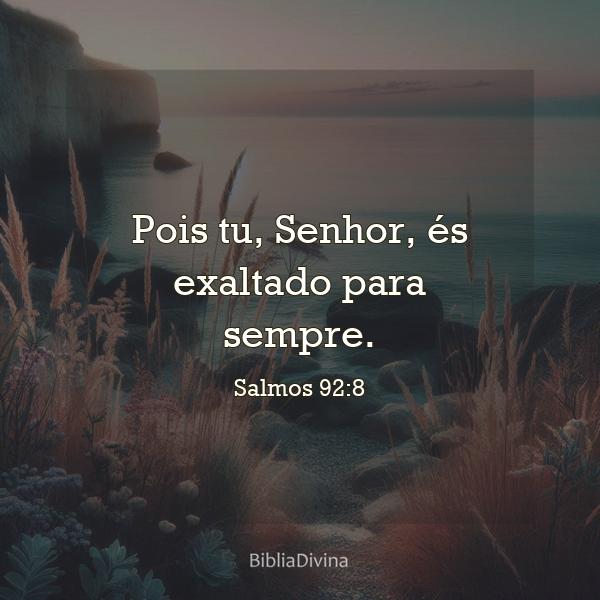 Salmos 92:8