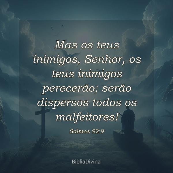 Salmos 92:9