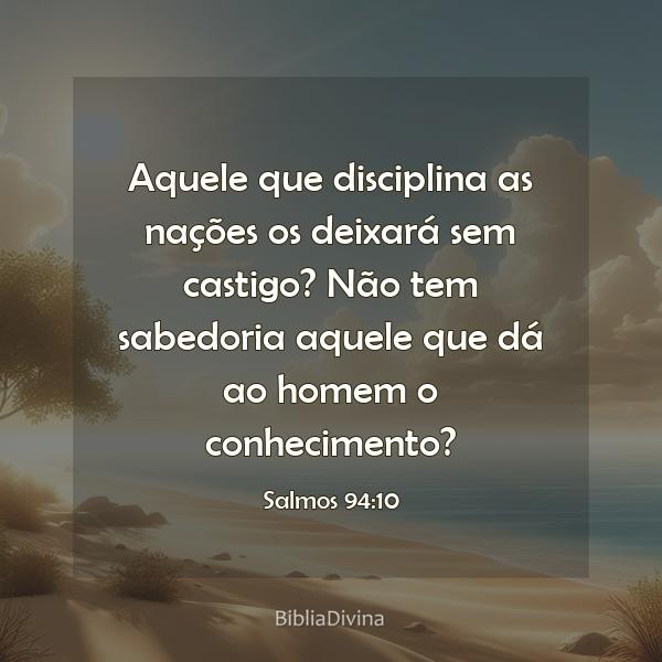 Salmos 94:10