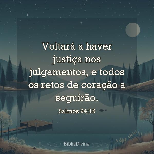 Salmos 94:15