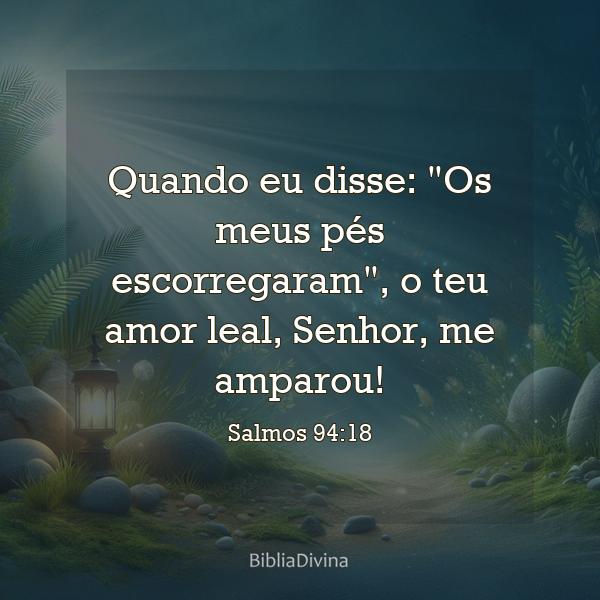 Salmos 94:18