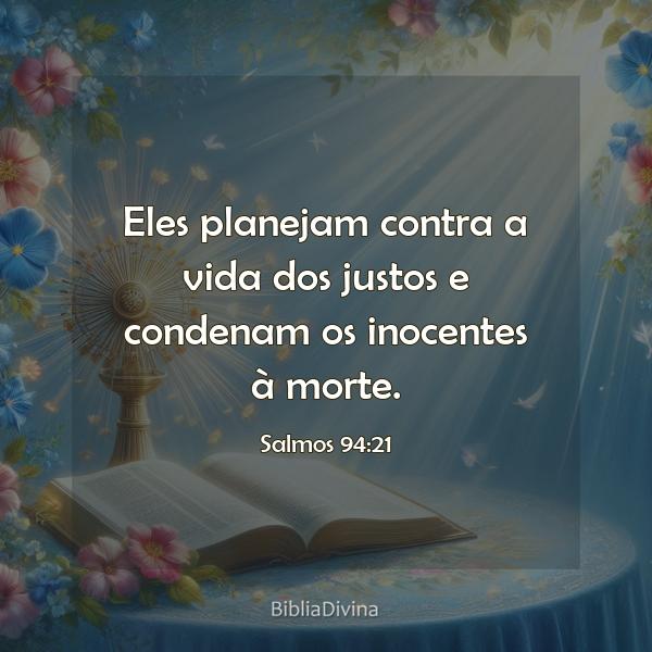 Salmos 94:21