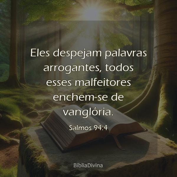 Salmos 94:4