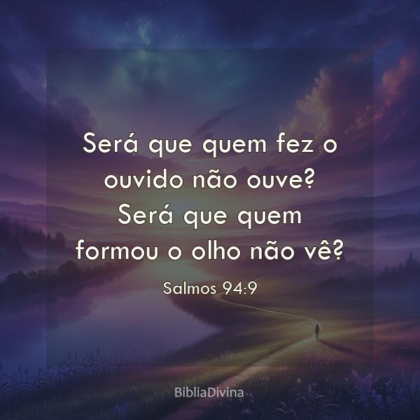 Salmos 94:9