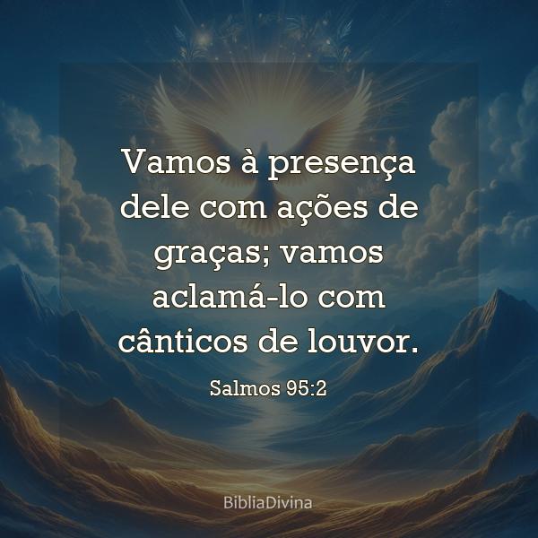 Salmos 95:2