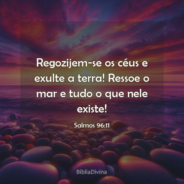 Salmos 96:11