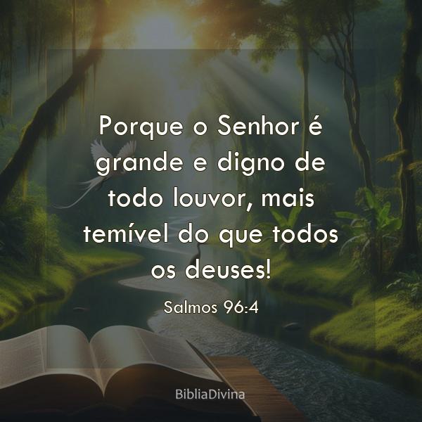 Salmos 96:4