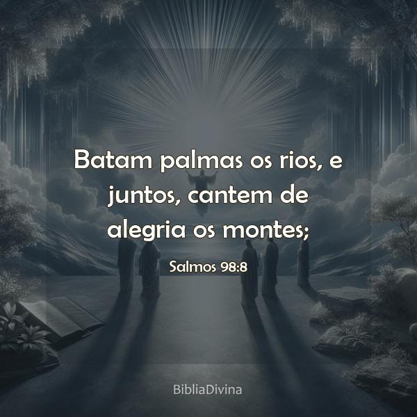 Salmos 98:8