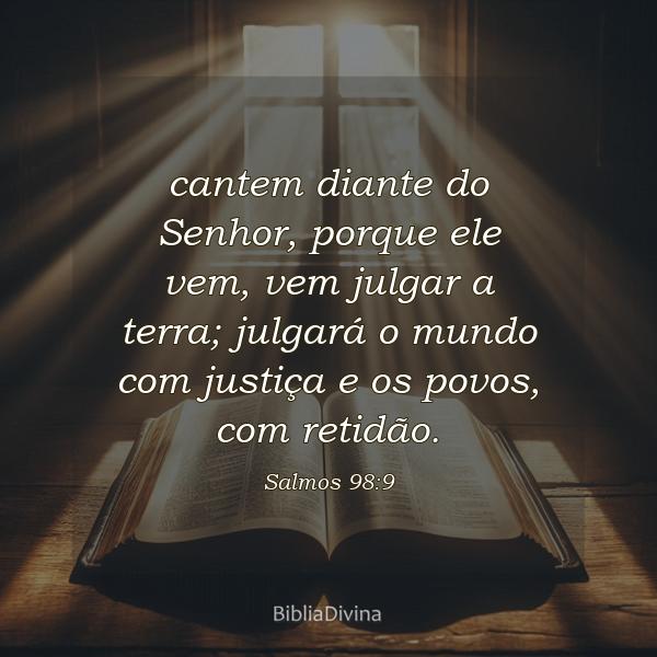 Salmos 98:9