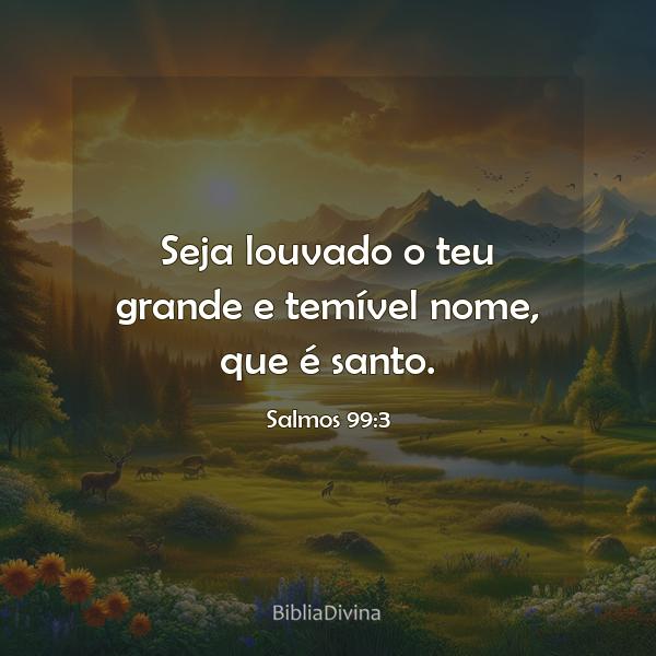 Salmos 99:3