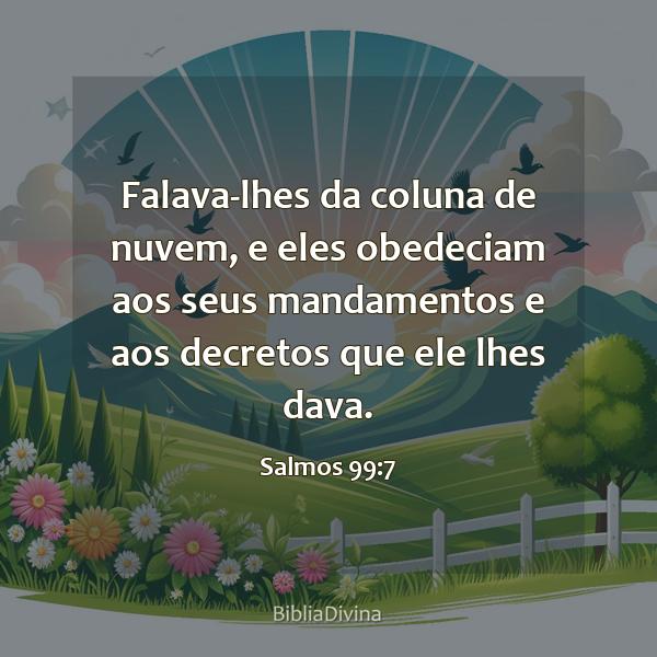 Salmos 99:7