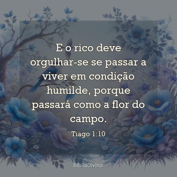 Tiago 1:10