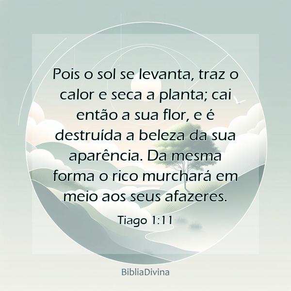 Tiago 1:11