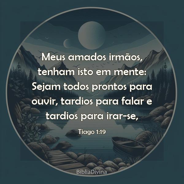 Tiago 1:19