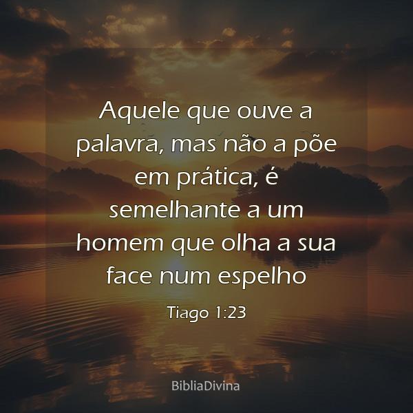 Tiago 1:23