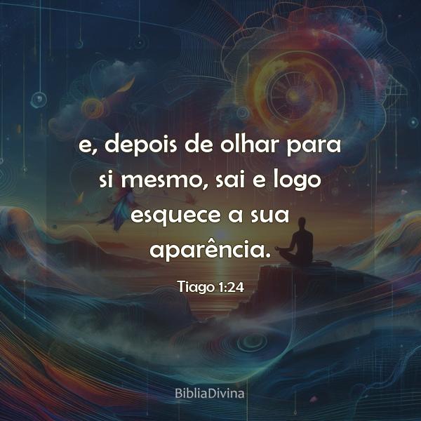 Tiago 1:24