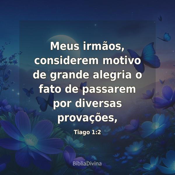 Tiago 1:2