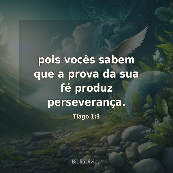 Tiago 1:3