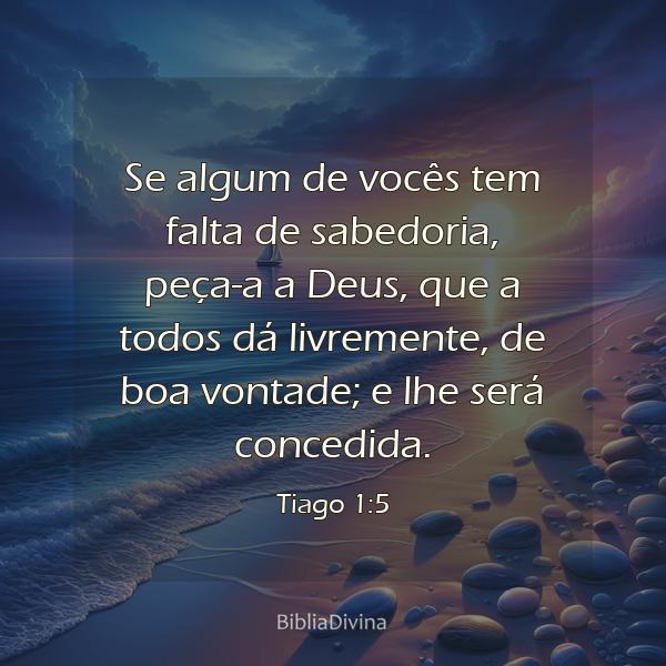 Tiago 1:5