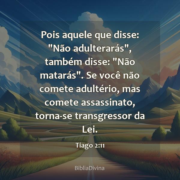 Tiago 2:11