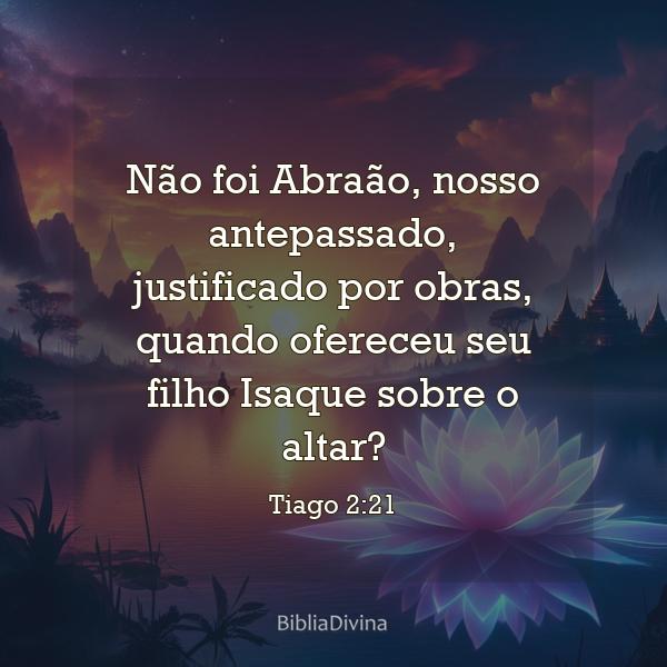 Tiago 2:21