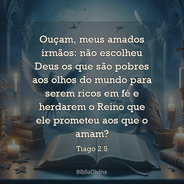 Tiago 2:5