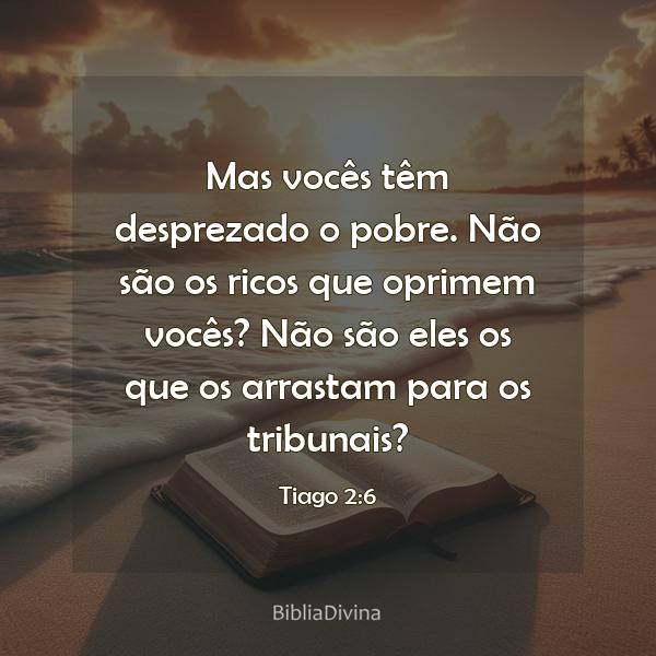 Tiago 2:6