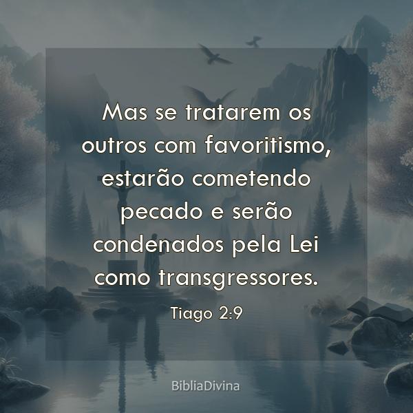 Tiago 2:9