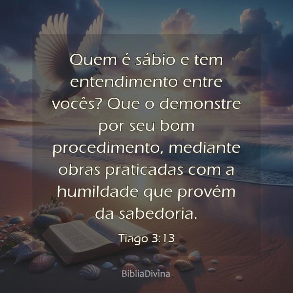 Tiago 3:13