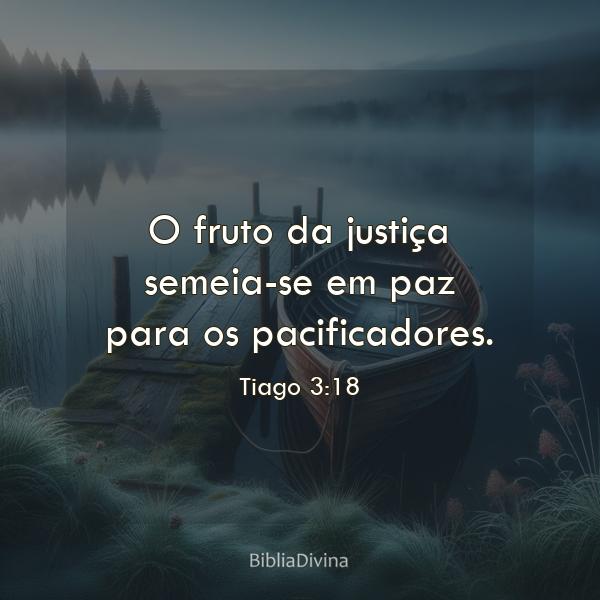 Tiago 3:18