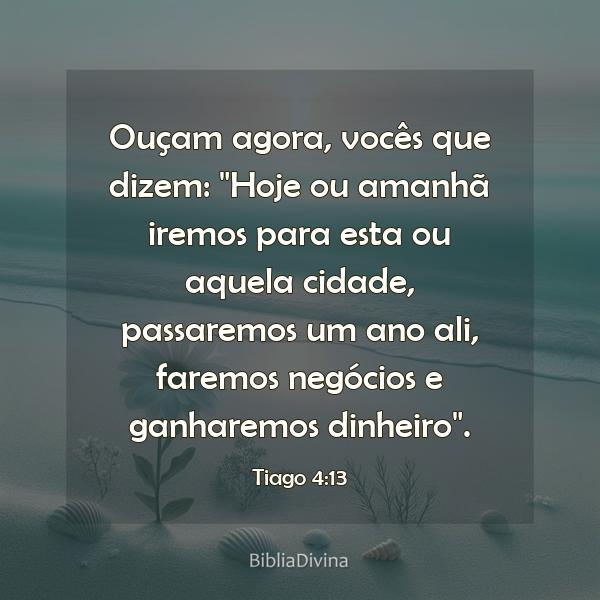 Tiago 4:13