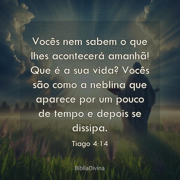 Tiago 4:14