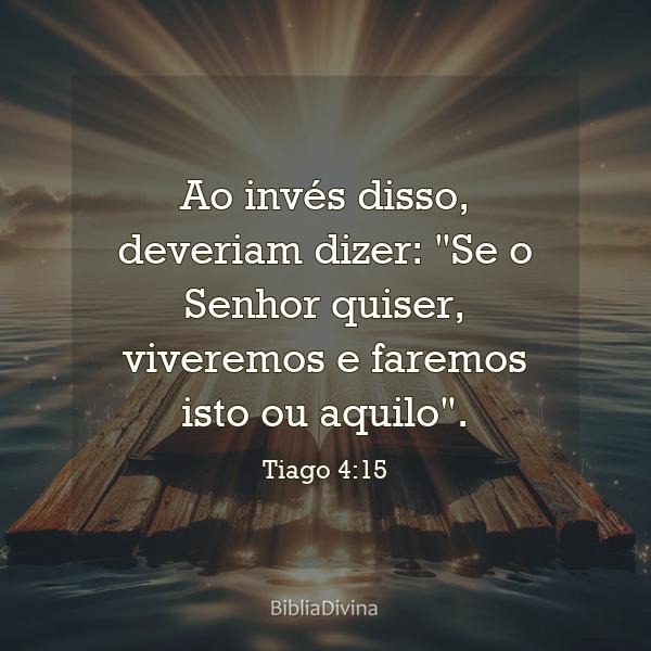 Tiago 4:15