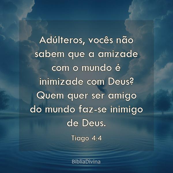 Tiago 4:4