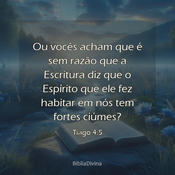 Tiago 4:5