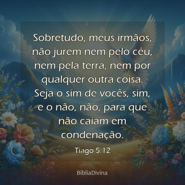 Tiago 5:12