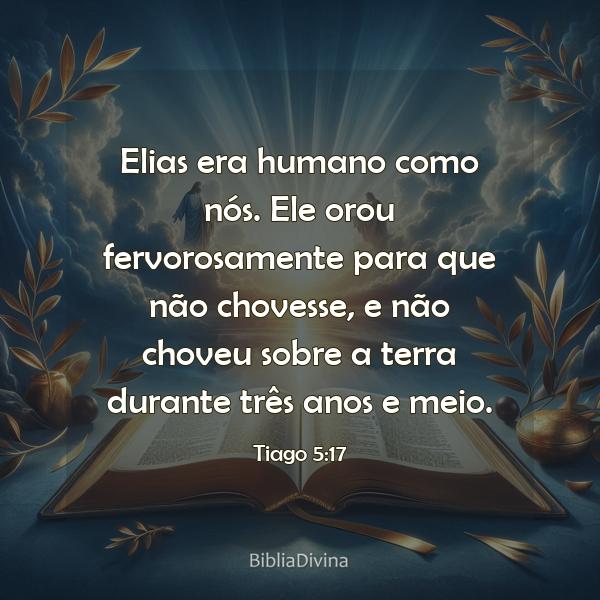 Tiago 5:17