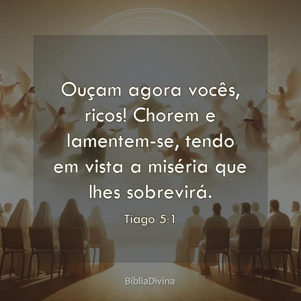 Tiago 5:1