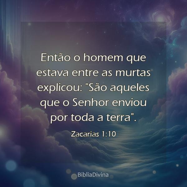 Zacarias 1:10