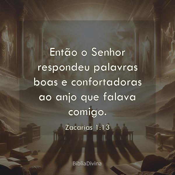 Zacarias 1:13