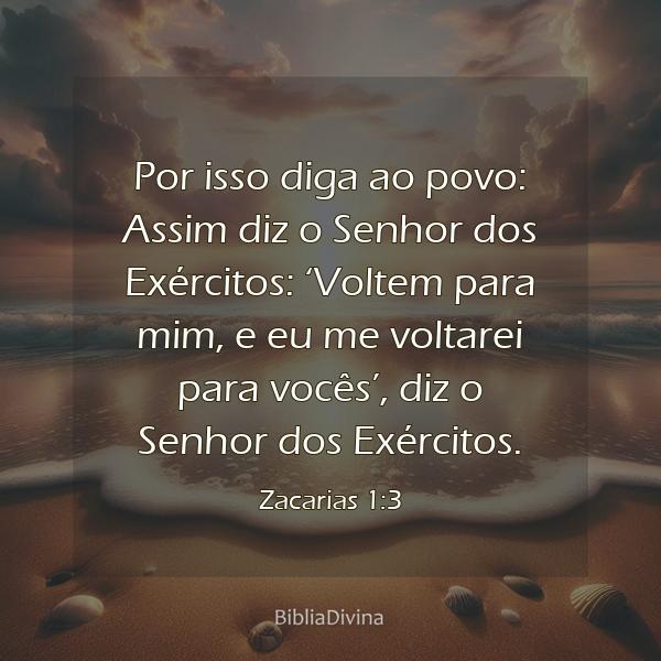 Zacarias 1:3